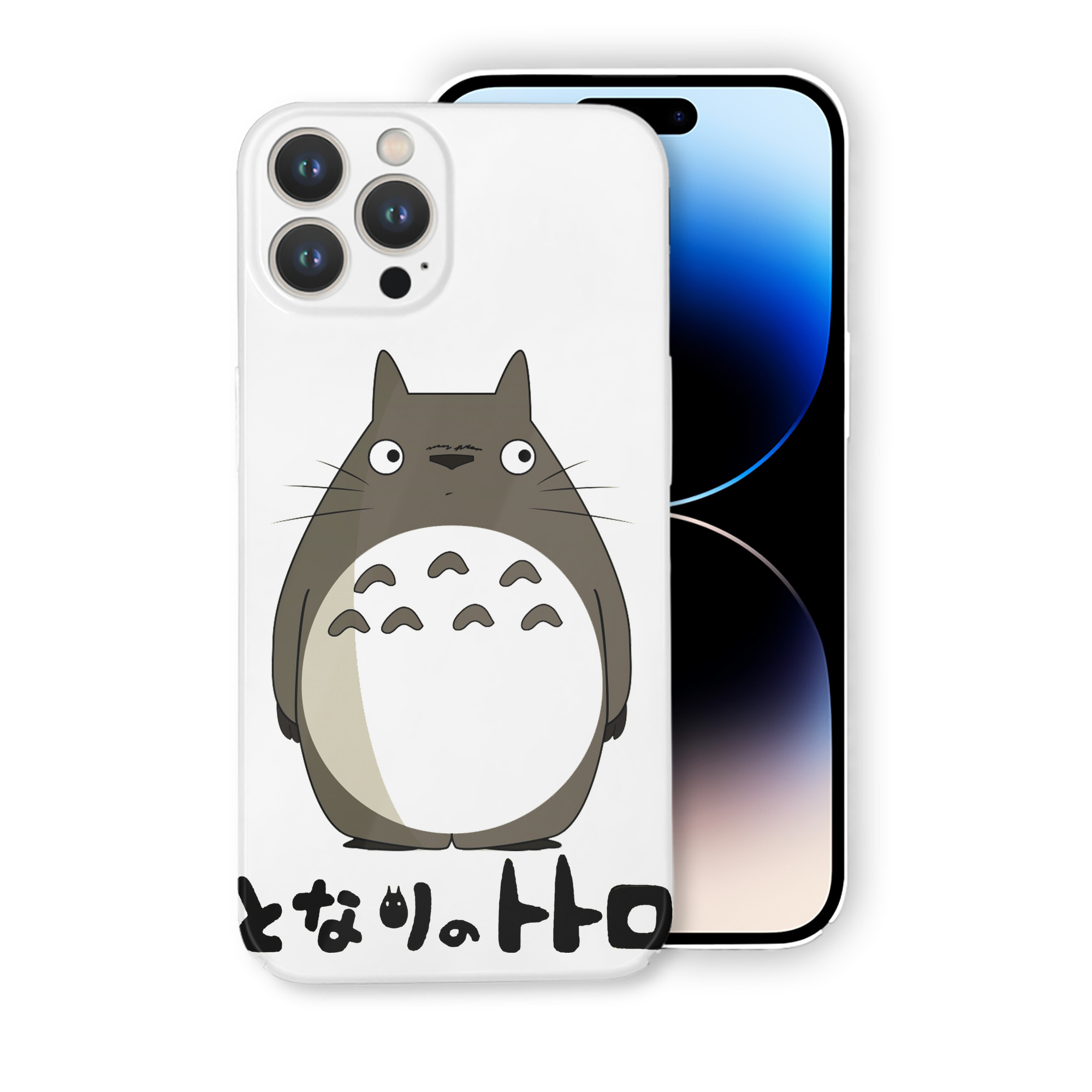 （画像用） となりのトトロ 草壁メイ 草壁サツキ My Neighbor Totoro Satsuki Kusakabe Mei Kusakabe 【iPhone 14シリーズ対応】ハードケース